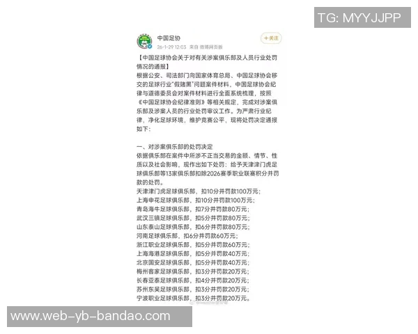 足协公布三镇处罚决定新赛季扣5分罚款80万元引发热议